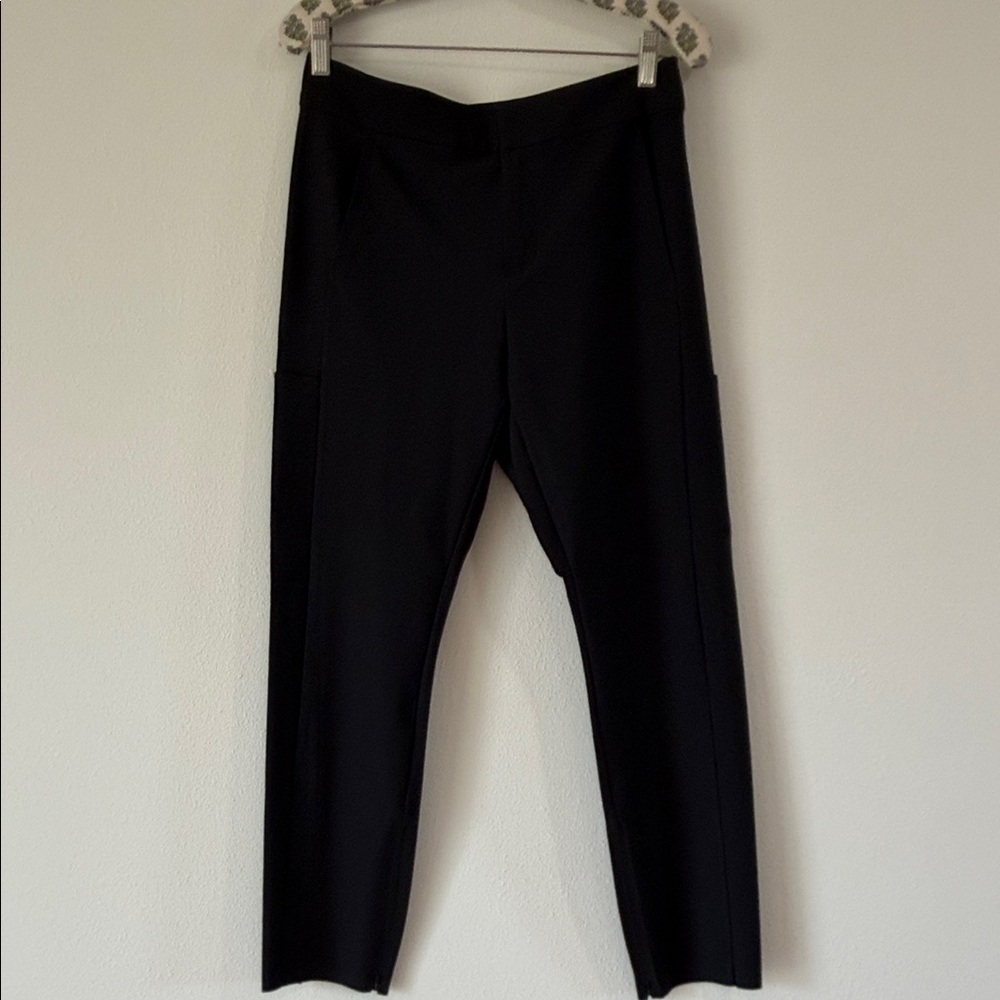 Athleta Black Nylon-Spandex Leggings